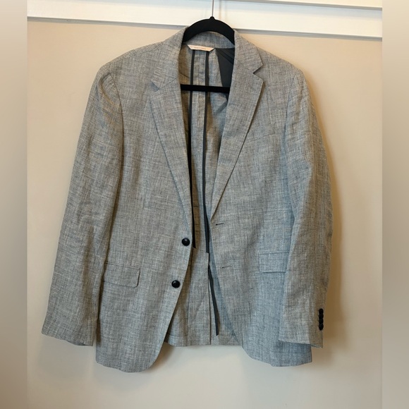 Banana Republic Light Gray Blazer